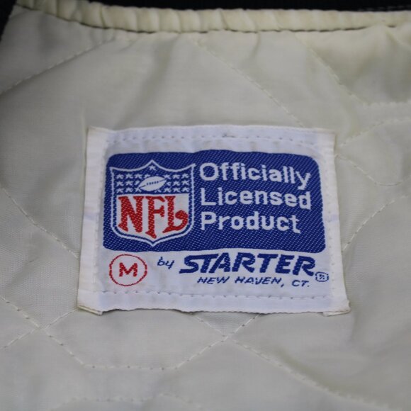 LA Raiders Jacket (VTG) - Satin Classic by Starter - Men's Medium - Picture 10 of 10